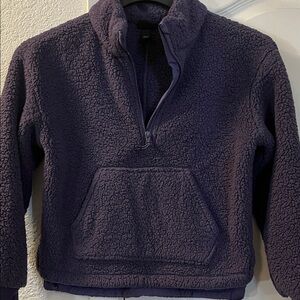 Cozy Purple Fleece Pullover